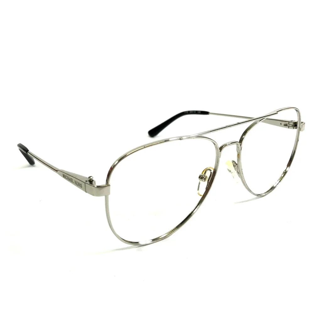 Michael Kors Eyeglasses Frames MK3019 Procida 1118 Silver Aviator 56-14-135